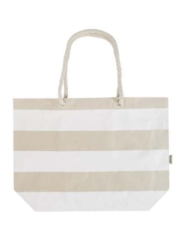 Bolsa Tote de playa de material reciclado GRS de 270 g/m² N10447021