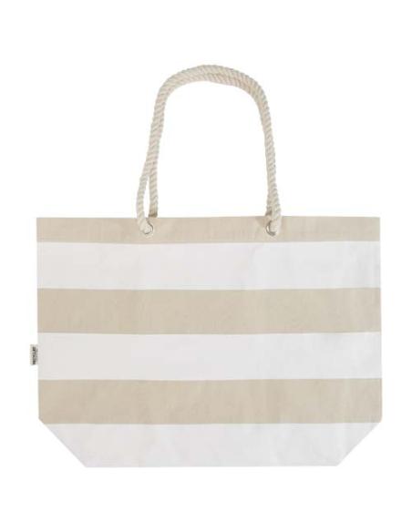 Bolsa Tote de playa de material reciclado GRS de 270 g/m² N10447021