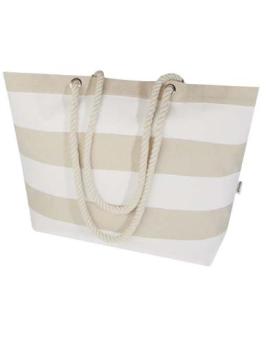 Bolsa Tote de playa de material reciclado GRS de 270 g/m² N10447021