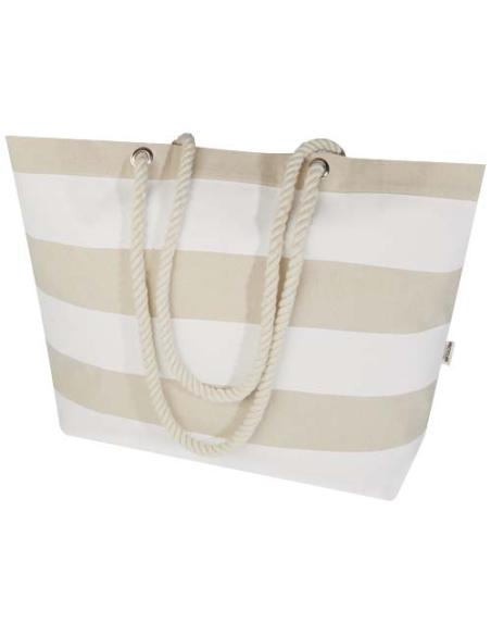 Bolsa Tote de playa de material reciclado GRS de 270 g/m² N10447021