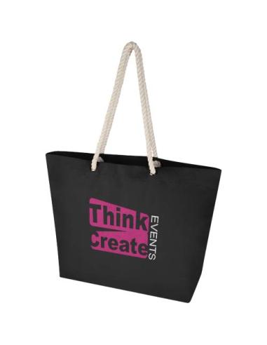 Bolsa Tote de playa de material reciclado GRS de 270 g/m² N09447021