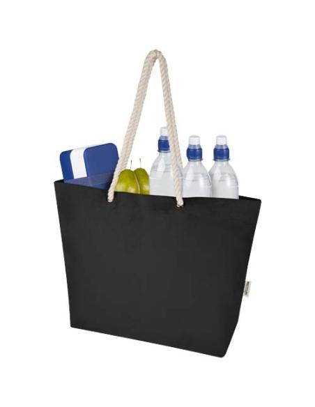 Bolsa Tote de playa de material reciclado GRS de 270 g/m² N09447021