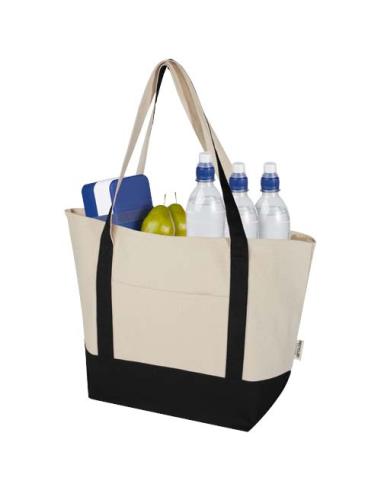 Bolsa Tote de algodón reciclado GRS de 320 g/m² N09947021