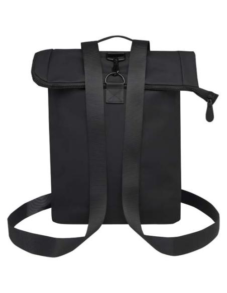 Mochila para portátil de 15,6", de 12 litros, reciclada GRS y con parte superior enrollable N09057021