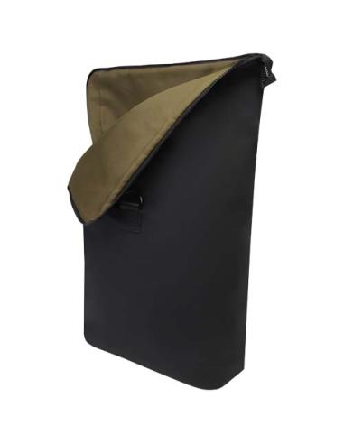 Mochila para portátil de 15,6", de 12 litros, reciclada GRS y con parte superior enrollable N09057021