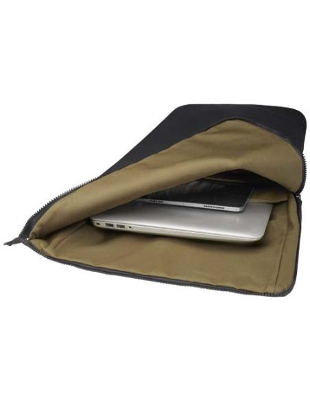 Mochila para portátil de 15,6", de 12 litros, reciclada GRS y con parte superior enrollable N09057021