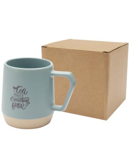 Taza de cerámica de 300 ml con acabado mate N15558001