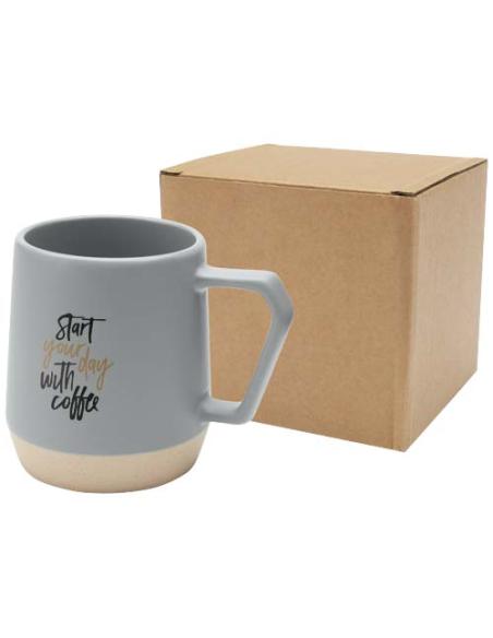 Taza de cerámica de 300 ml con acabado mate N28558001