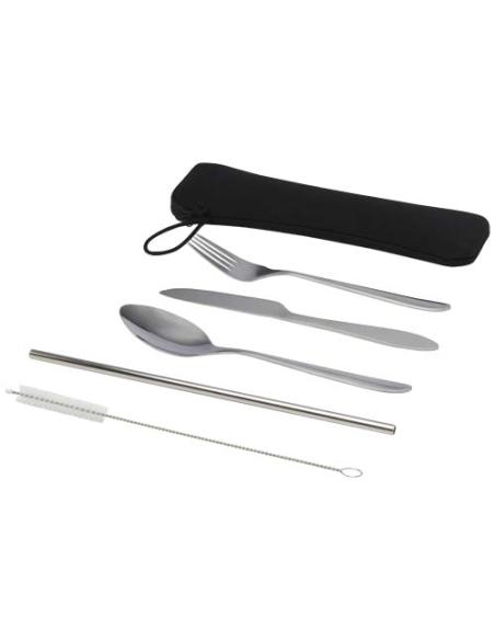 Cubertería de acero inoxidable de 5 piezas N41314311