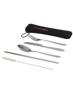 Cubertería de acero inoxidable de 5 piezas N41314311 2