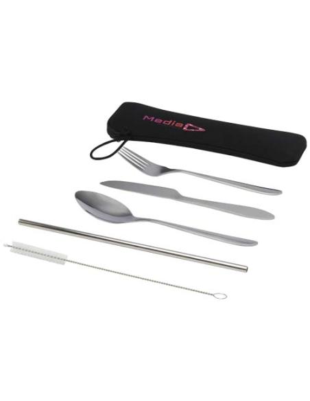 Cubertería de acero inoxidable de 5 piezas N41314311