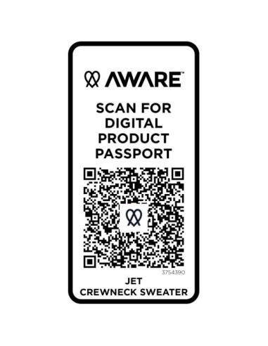 Jersey reciclado de cuello redondo unisex "Aware™" N00934573