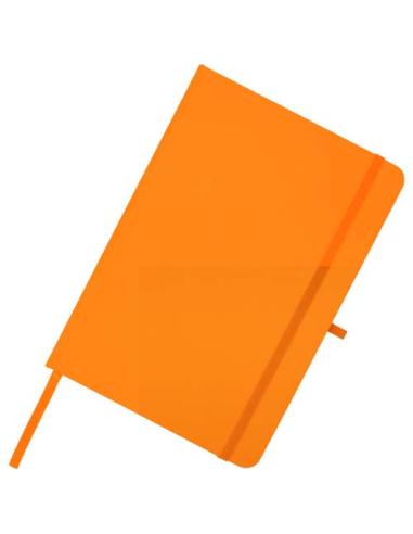 Libreta de tapa dura A5 de material reciclado con páginas rayadas N13310601