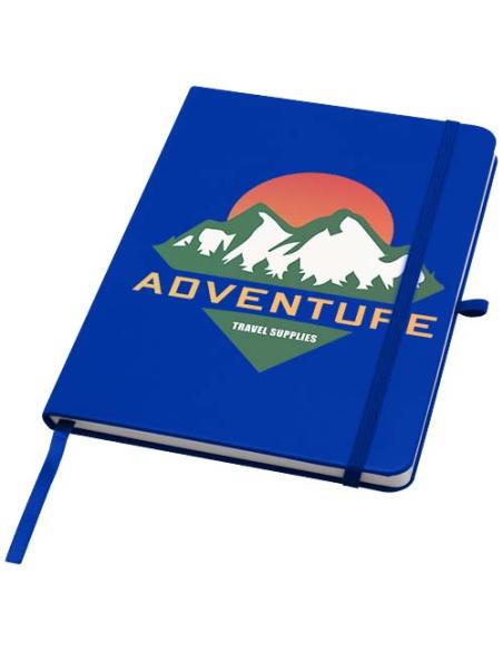 Libreta de tapa dura A5 de material reciclado con páginas rayadas N35310601