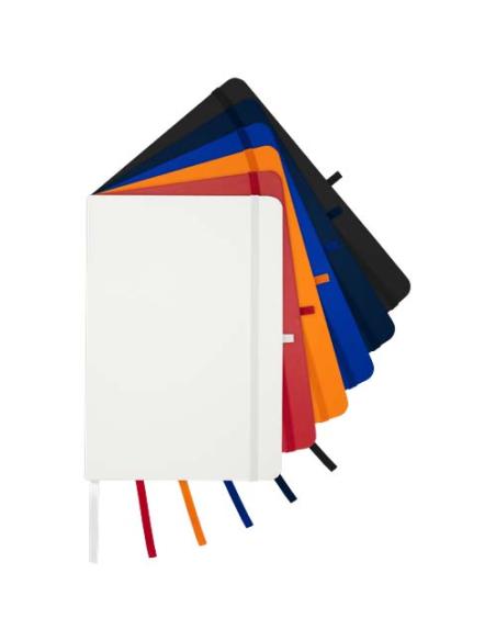 Libreta de tapa dura A5 de material reciclado con páginas rayadas N35310601