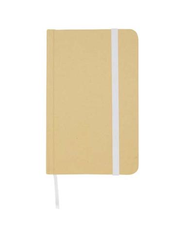 Libreta de tapa dura A6 de material reciclado con páginas lisas N10220601