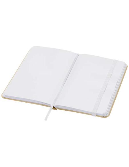 Libreta de tapa dura A6 de material reciclado con páginas lisas N10220601