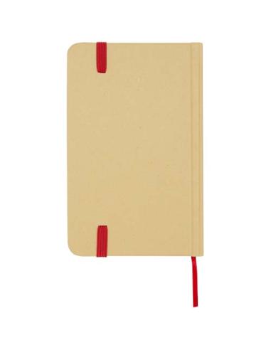 Libreta de tapa dura A6 de material reciclado con páginas lisas N12220601