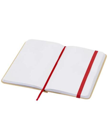 Libreta de tapa dura A6 de material reciclado con páginas lisas N12220601