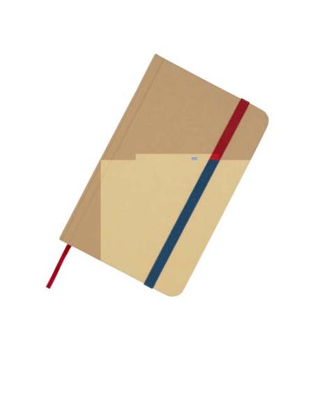 Libreta de tapa dura A6 de material reciclado con páginas lisas N15220601