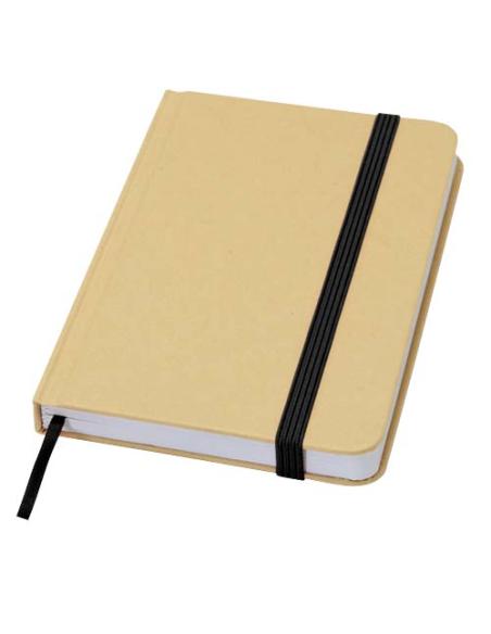 Libreta de tapa dura A6 de material reciclado con páginas lisas N09220601
