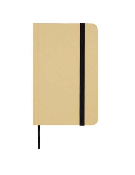 Libreta de tapa dura A6 de material reciclado con páginas lisas N09220601