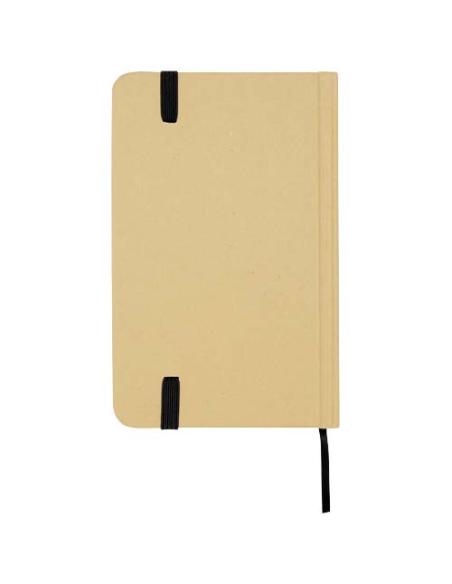 Libreta de tapa dura A6 de material reciclado con páginas lisas N09220601