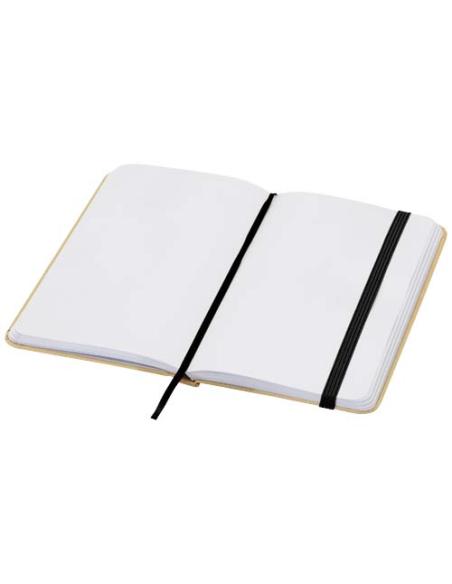 Libreta de tapa dura A6 de material reciclado con páginas lisas N09220601