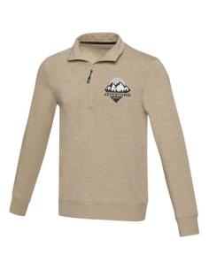 Sudadera unisex de material reciclado con cremallera 1/4 Aware™ N07064573 2