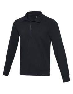Sudadera unisex de material reciclado con cremallera 1/4 Aware™ N07064573