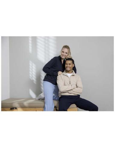 Sudadera unisex de material reciclado con cremallera 1/4 Aware™ N05564573