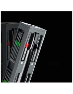 Set de destornilladores y accesorios de reparación de 30 piezas en caja de aluminio N09071XP2 2