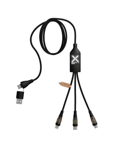 Cable de carga rápida 5 en 1 de 100 W/5 A con pantalla digital N09261XP2