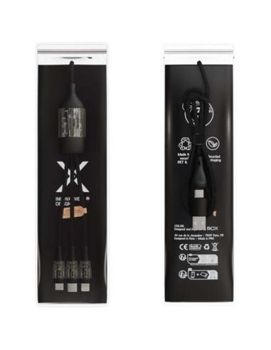 Cable de carga rápida 5 en 1 de 100 W/5 A con pantalla digital N09261XP2