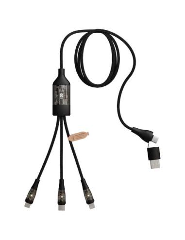 Cable de carga rápida 5 en 1 de 100 W/5 A con pantalla digital N09261XP2