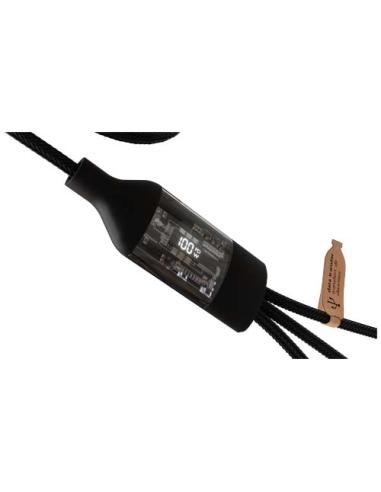 Cable de carga rápida 5 en 1 de 100 W/5 A con pantalla digital N09261XP2