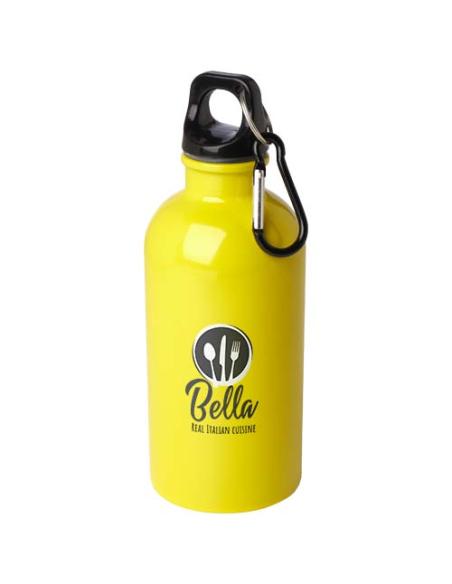 Bidón de 400 ml de acero inoxidable con certificado RCS con mosquetón N11068001