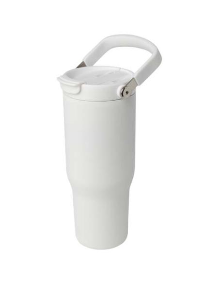 Vaso con aislamiento al vacío de cobre de acero inoxidable reciclado certificado RCS de 900 ml y con tapa de doble función N1046