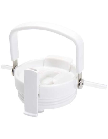 Vaso con aislamiento al vacío de cobre de acero inoxidable reciclado certificado RCS de 900 ml y con tapa de doble función N1046