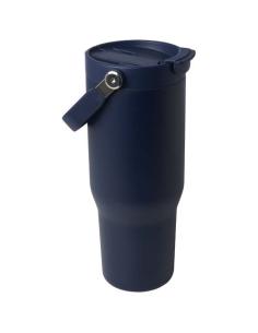 Vaso con aislamiento al vacío de cobre de acero inoxidable reciclado certificado RCS de 900 ml y con tapa de doble función N1046