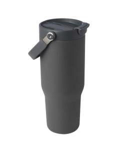 Vaso con aislamiento al vacío de cobre de acero inoxidable reciclado certificado RCS de 900 ml y con tapa de doble función N1046