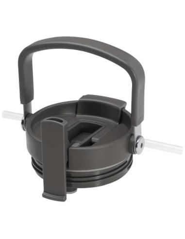 Vaso con aislamiento al vacío de cobre de acero inoxidable reciclado certificado RCS de 900 ml y con tapa de doble función N2846