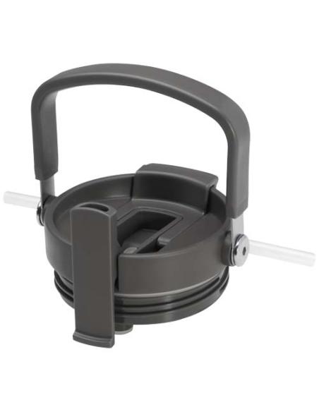 Vaso con aislamiento al vacío de cobre de acero inoxidable reciclado certificado RCS de 900 ml y con tapa de doble función N2846