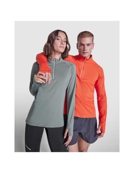 Sudadera de manga larga con media cremallera para hombre N1R11301R