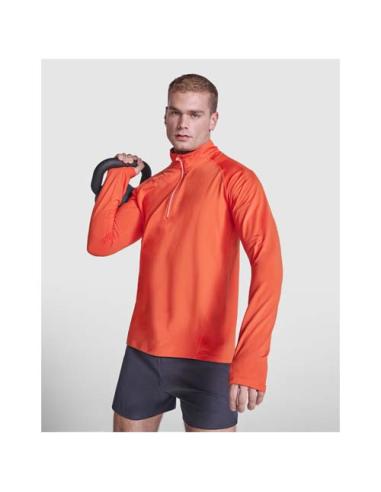 Sudadera de manga larga con media cremallera para hombre N1O31301R