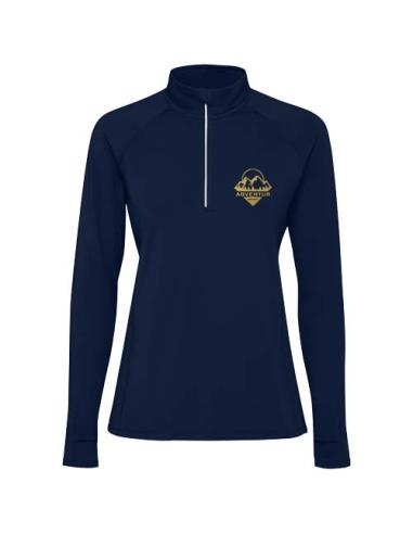 Sudadera de manga larga con media cremallera para mujer N1R13301R