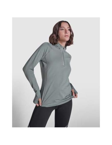 Sudadera de manga larga con media cremallera para mujer N1V83301R