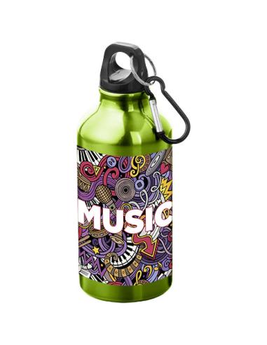 Botella de 400 ml de aluminio con mosquetón N00200001