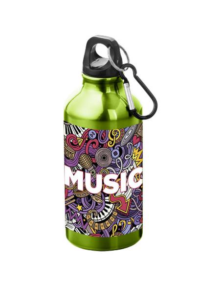 Botella de 400 ml de aluminio con mosquetón N00200001