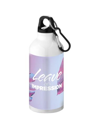 Botella de 400 ml de aluminio con mosquetón N80200001